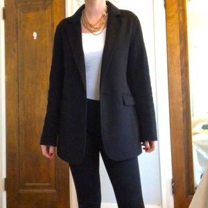 Classic oversized Banana Republic black blazer, size M.